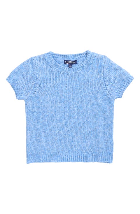Kids' Short Sleeve Crewneck Sweater