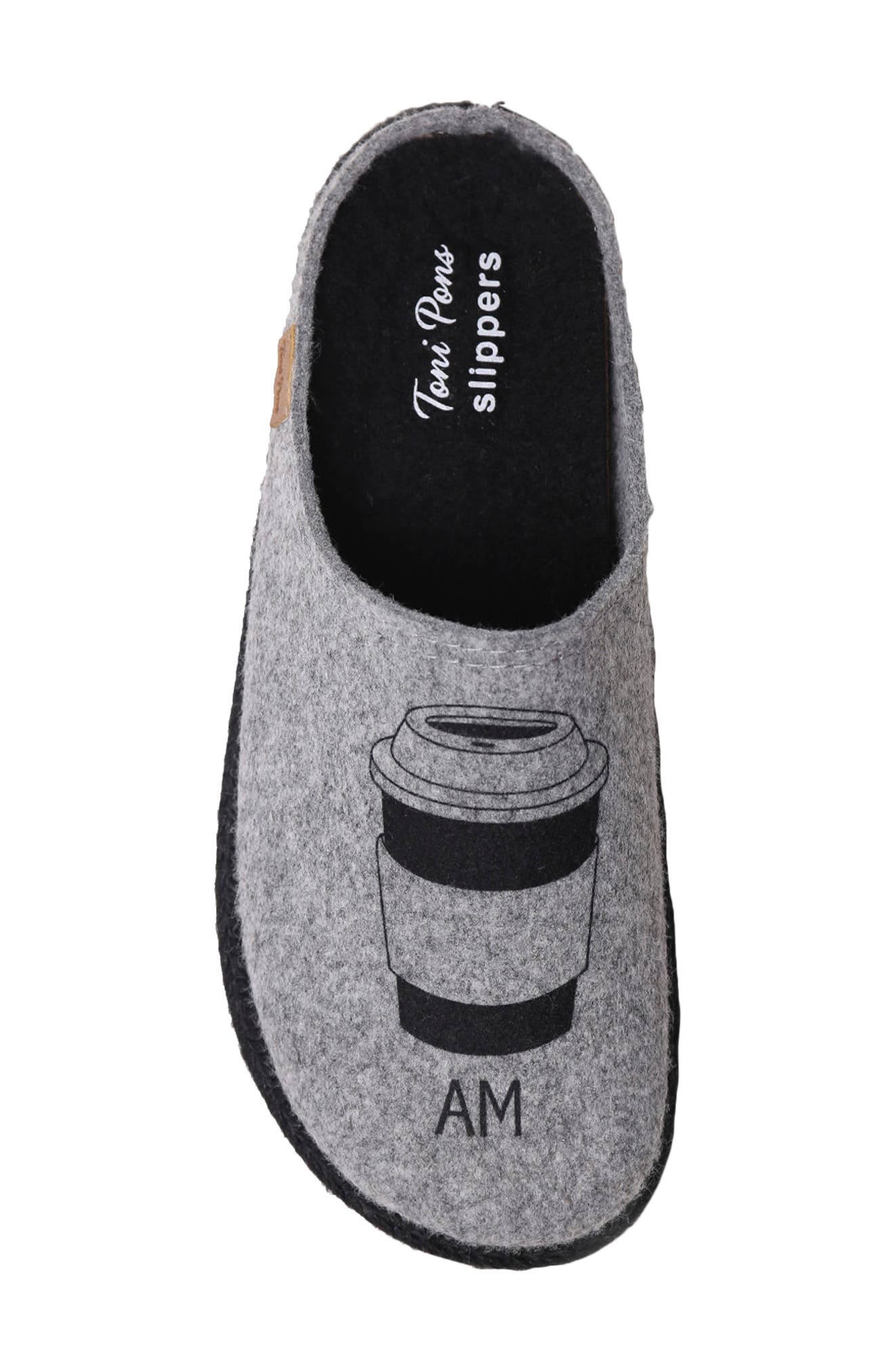 Toni Pons Miri Slipper, Alternate, color, Grey Wool