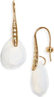 Nordstrom Teardrop Stone Drop Earrings