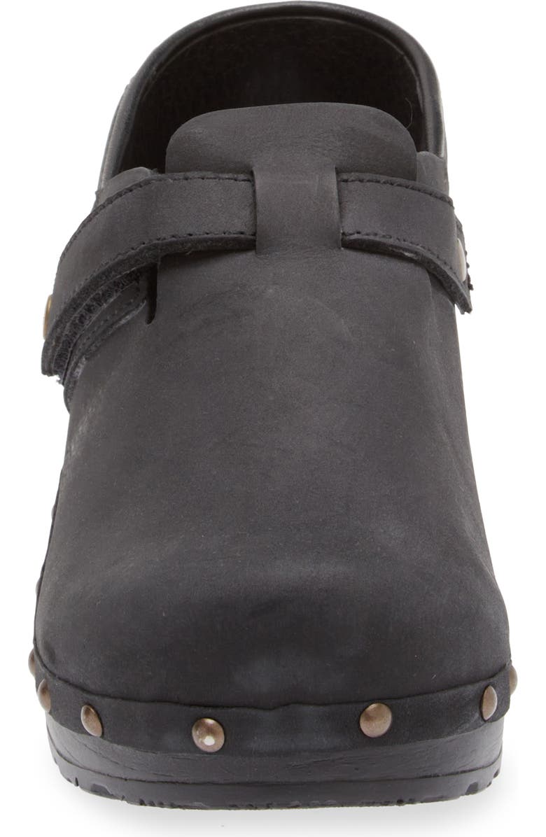 Sanita Ramone Floral Print Clog, Alternate, color, Black