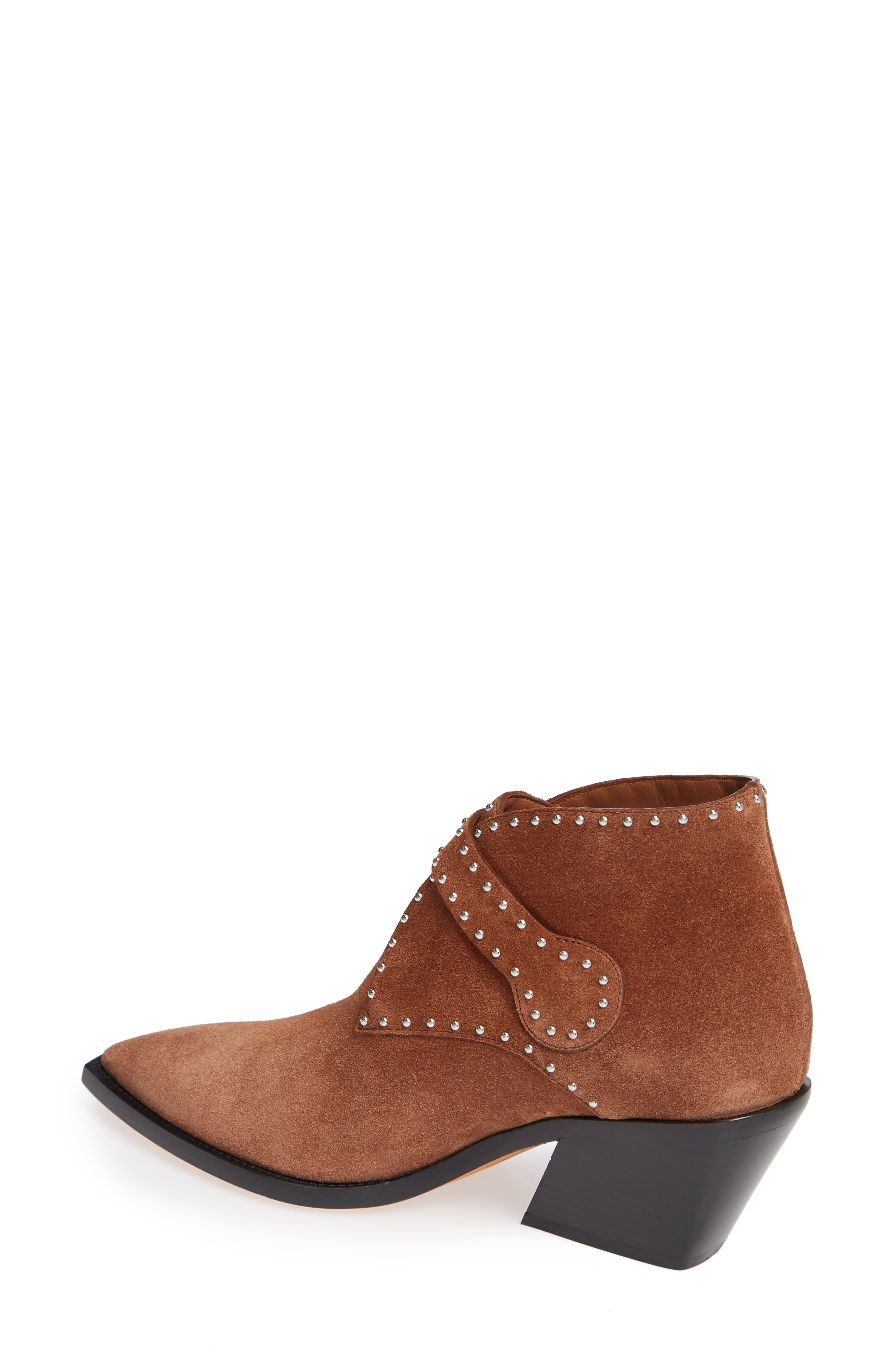 Givenchy Elegant Studs Pointy Toe Boot, Alternate, color, 