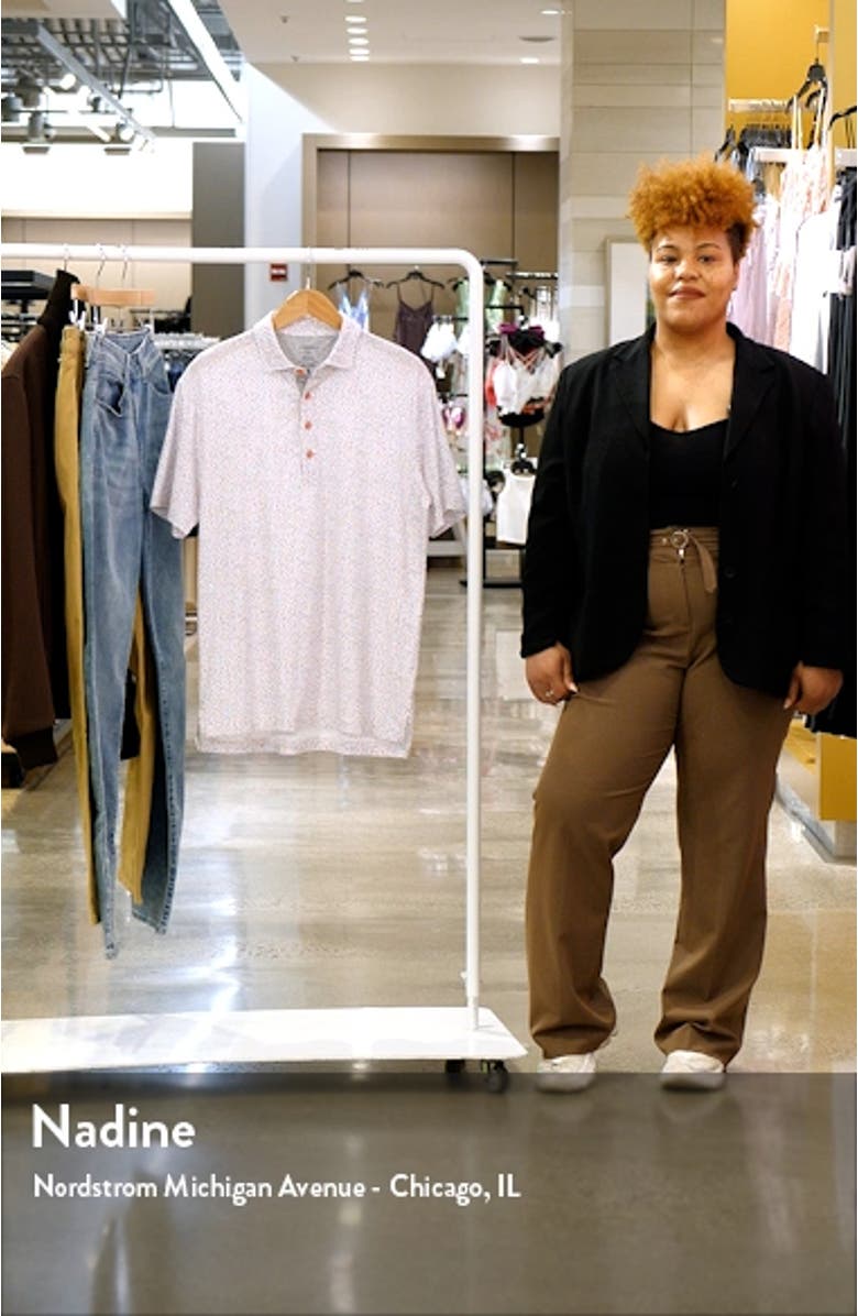 Ernest Spatter Print Polo, sales video thumbnail