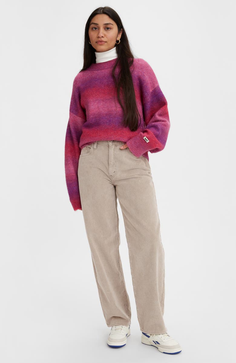 Levi's<sup>®</sup> Baggy Corduroy Dad Pants, Alternate, color, 