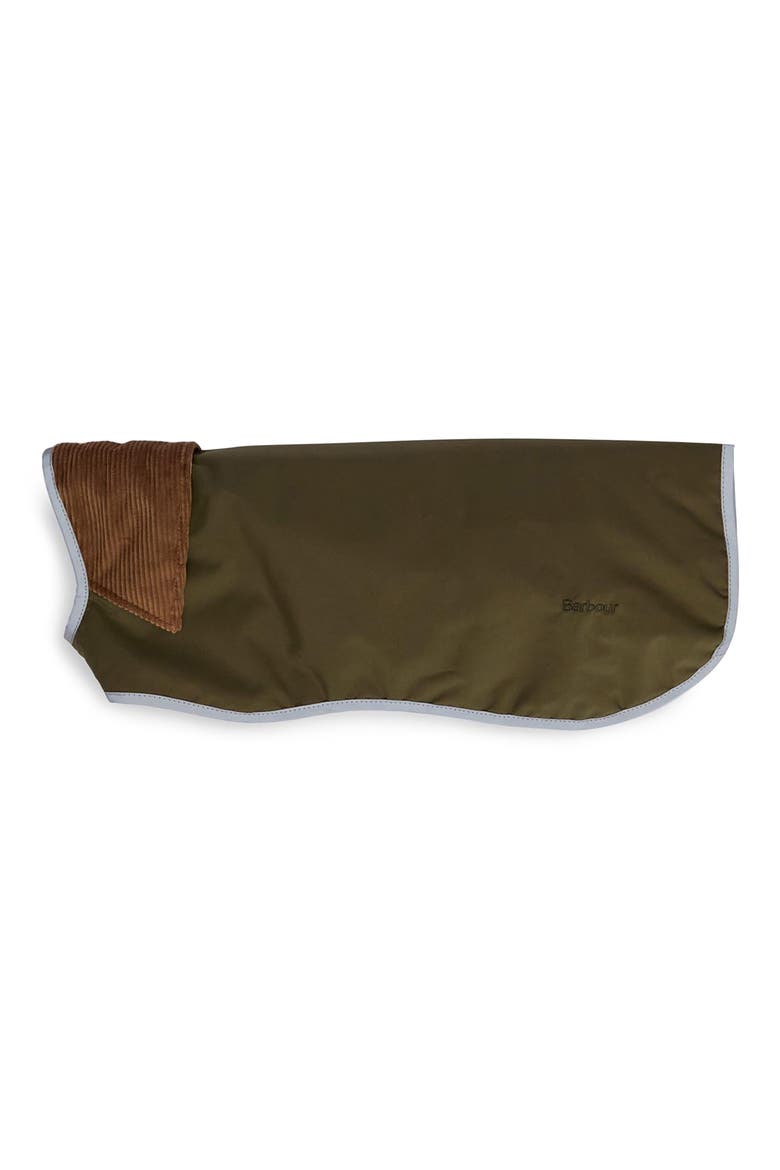 Monmouth Waterproof Dog Coat, Alternate, color, OLIVE