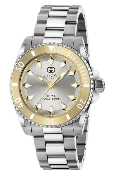 Dive Bracelet Watch, 40mm