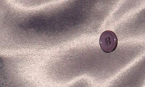 Walter Baker Kamari Oversize Double Breasted Satin Blazer In Gray