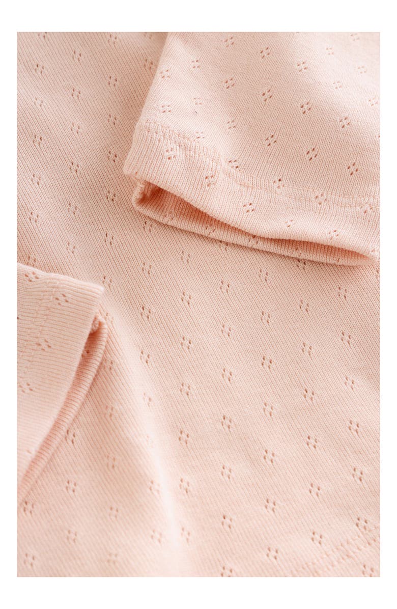 NEXT Kids' Pointelle Top & Corduroy Overalls Set, Alternate, color, Yellow