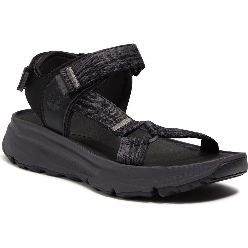 Timberland Sandal Backstrap Motion Dune In Black