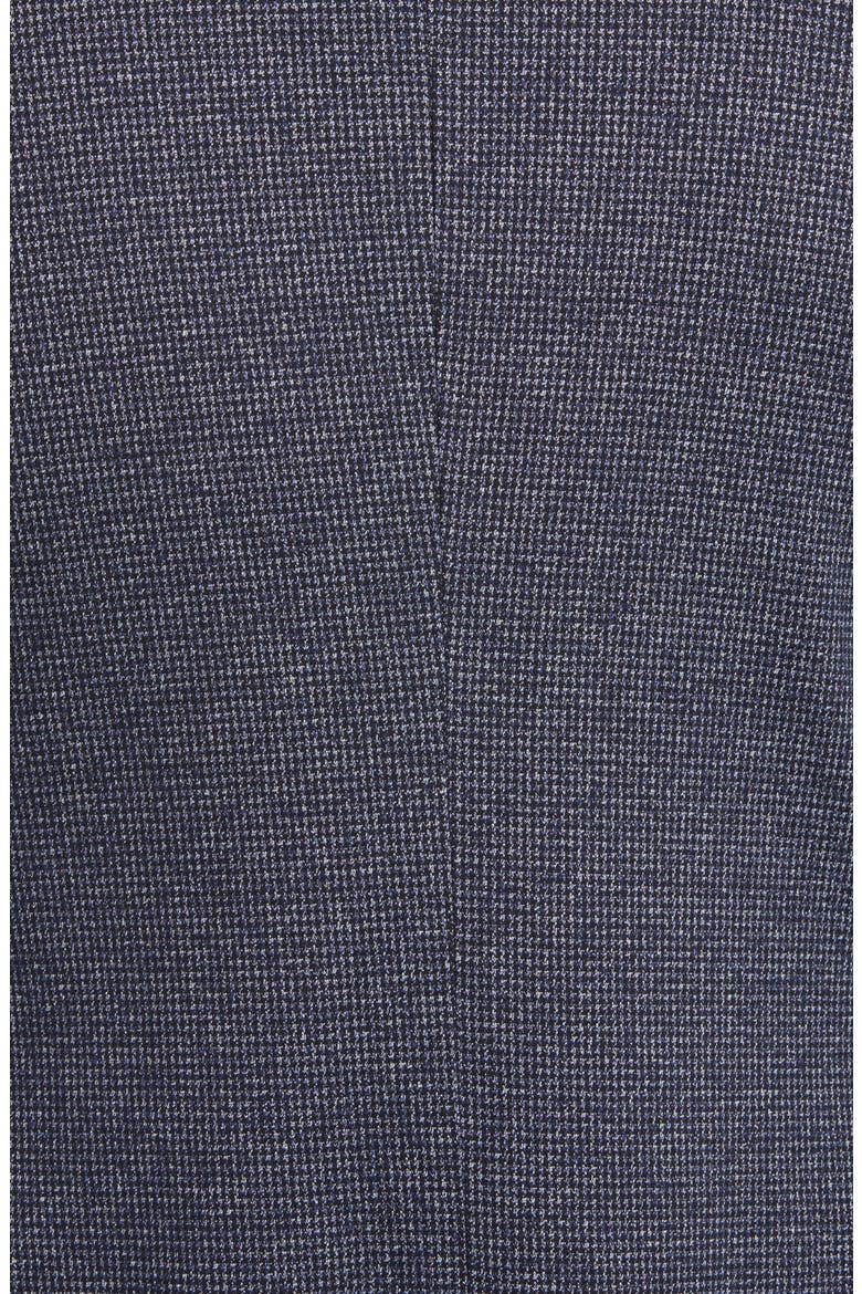 Slim Fit Houndstooth Sport Coat, Alternate, color, NAVY SHEPARDS CHECK