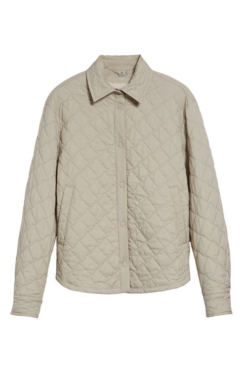 Ecoage Quilted Shirt Jacket
