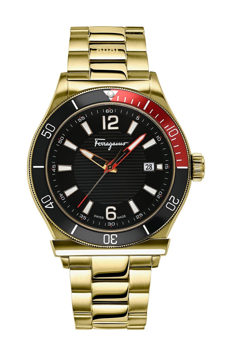 FERRAGAMO Men's Ferragamo 1898 Sport Watch, 44mm, Main, color,