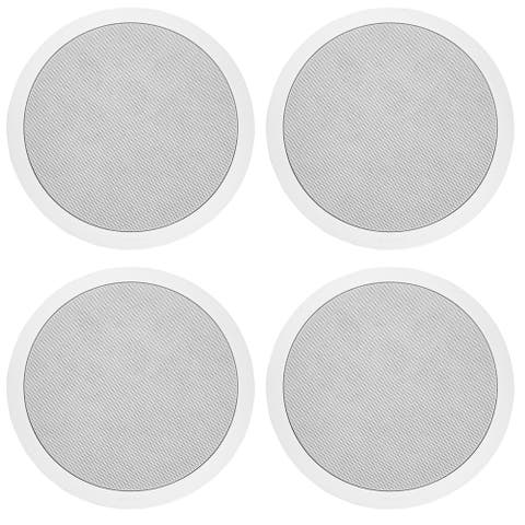 MC 80 8" In Ceiling Speakers - 4 Pack (White)