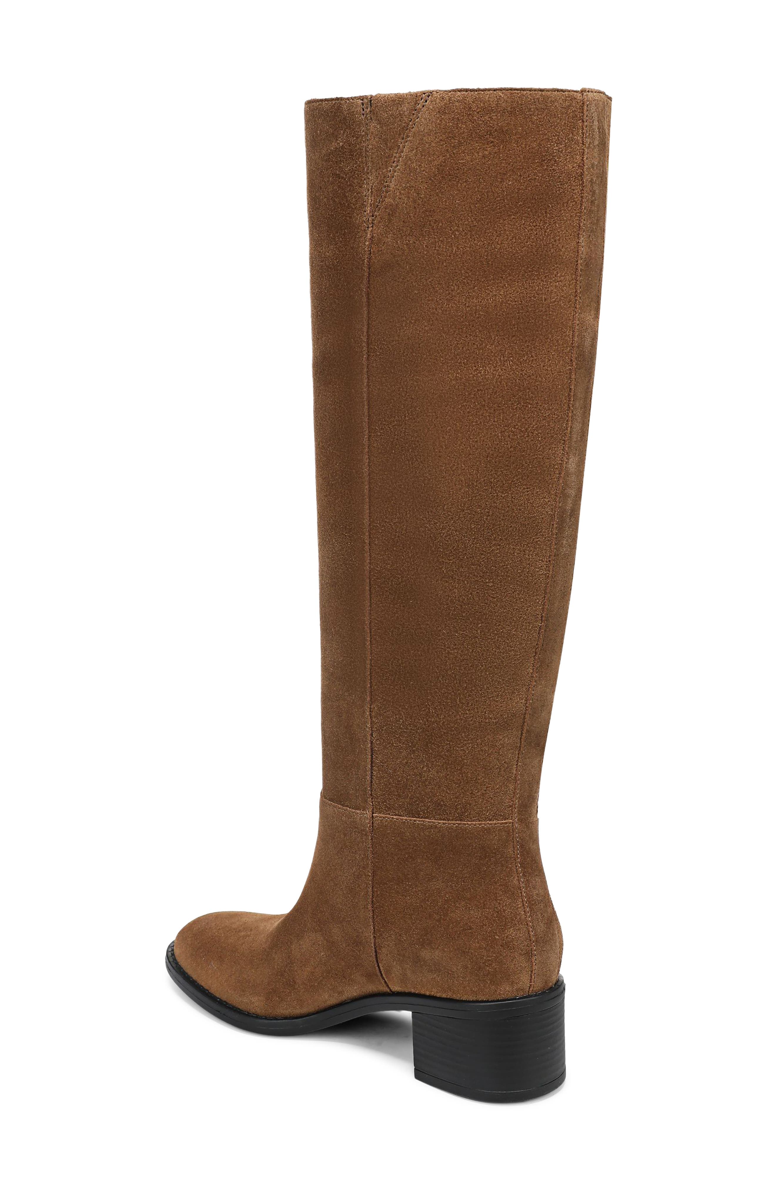 Pace Knee High Leather Boot, Alternate, color, ELMWOOD SPORT SUEDE