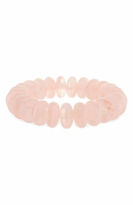 Nordstrom Bold Disc Beaded Stretch Bracelet