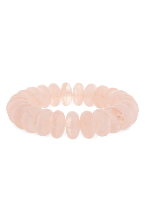 Nordstrom Bold Disc Beaded Stretch Bracelet