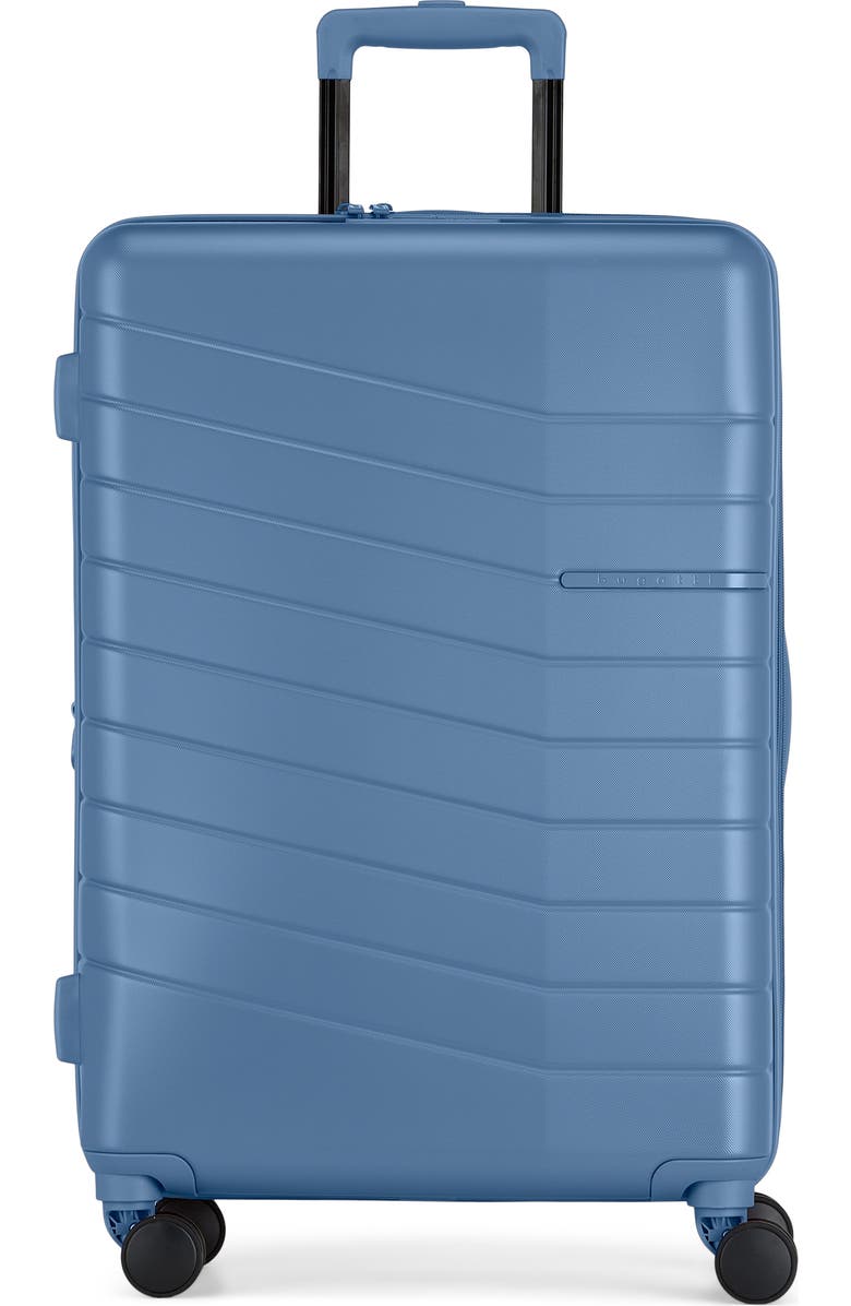 bugatti Munich Hardside Medium Luggage with Expansion, Main, color, Blue