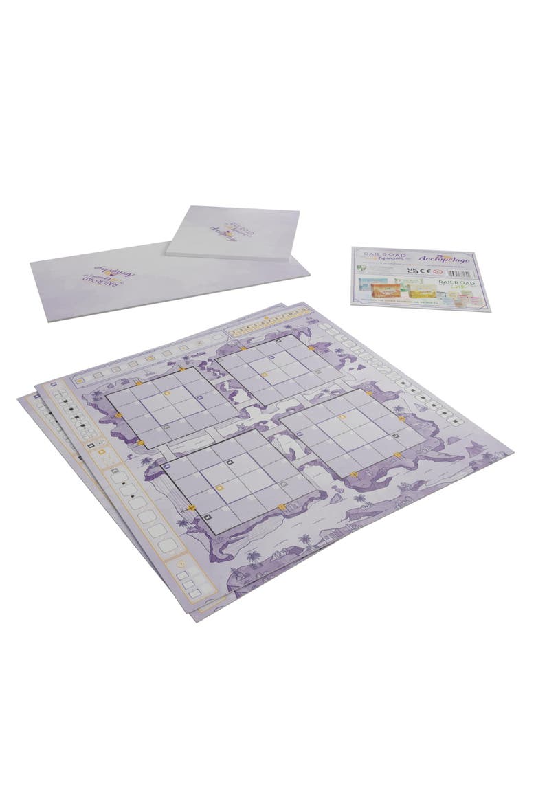 Railroad Ink Challenge Archipelago Boards Set  1 to 4 Players | 20 Minutes | Ages 8+, Alternate, color, Multicolored