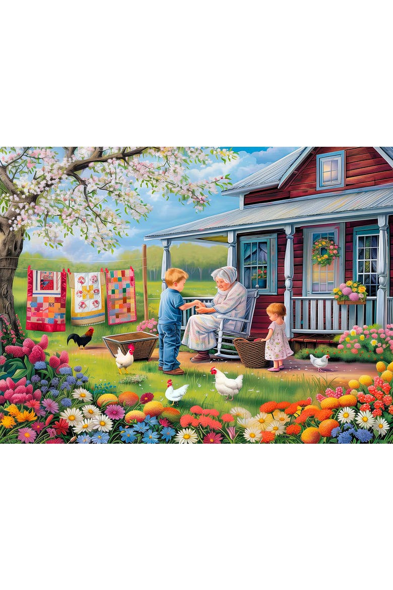 Memaws Helpers 500 piece Jigsaw Puzzle for Adults, Alternate, color, Multicolor