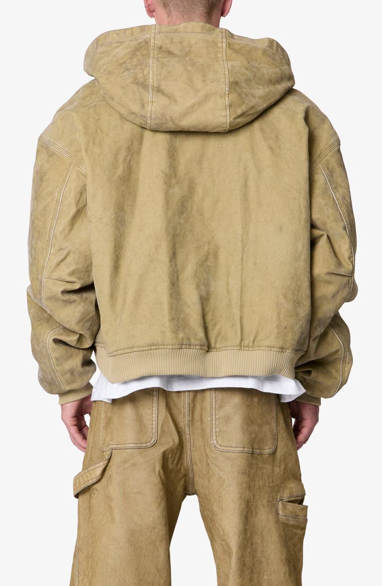 mnml Stretch Cotton Work Jacket, Alternate, color, Tan