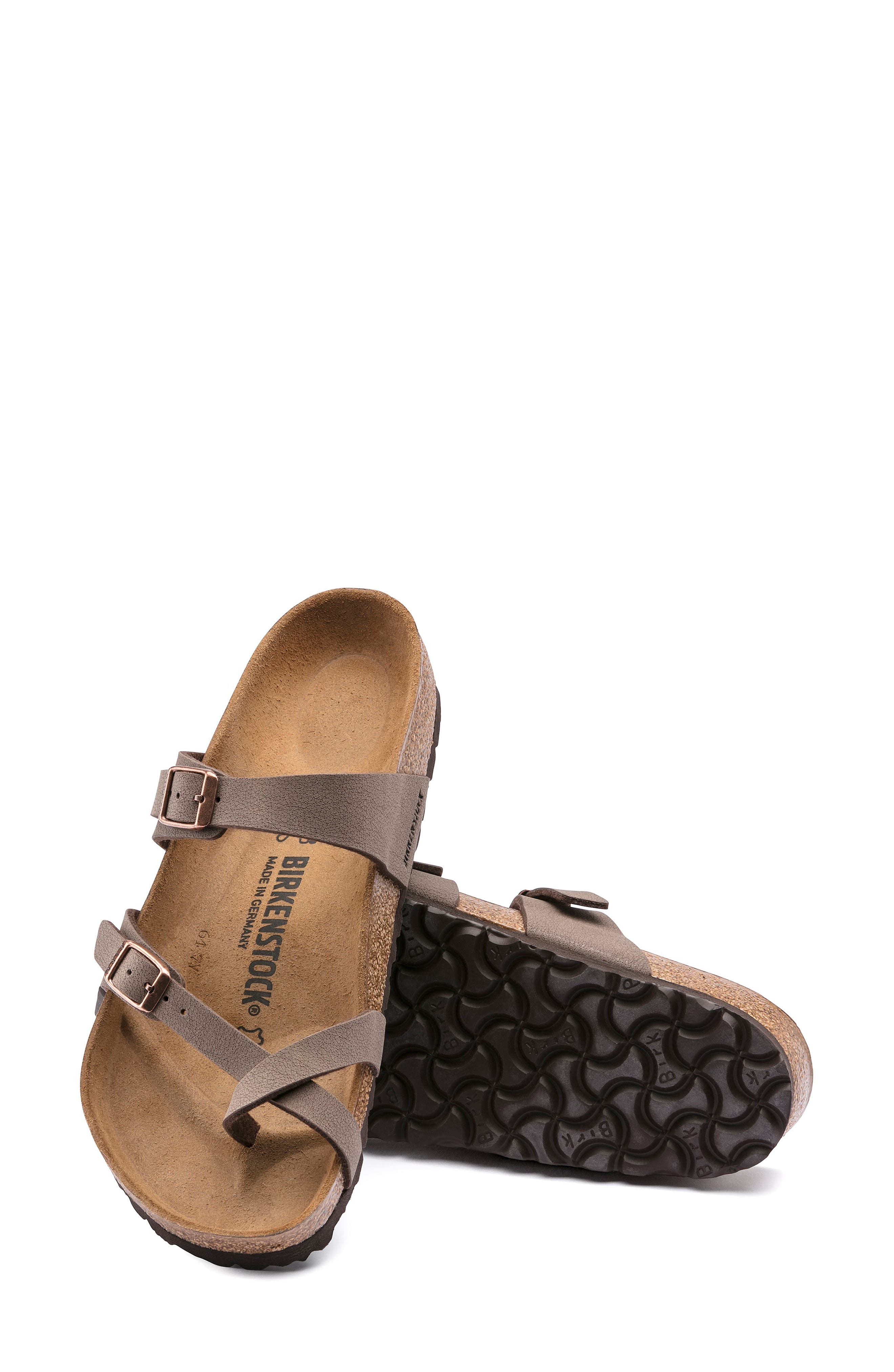 Mayari Birko-Flor Sandal, Alternate, color, BROWN