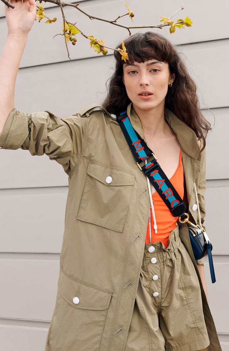 The Bikini Lab Front Zip One-Piece Swimsuit, Alternate, color, 