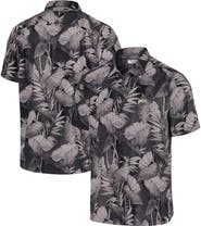 Tommy Bahama Men's Tommy Bahama Black Ohio State Buckeyes Coast Nuevo Fronds Button-Up Shirt