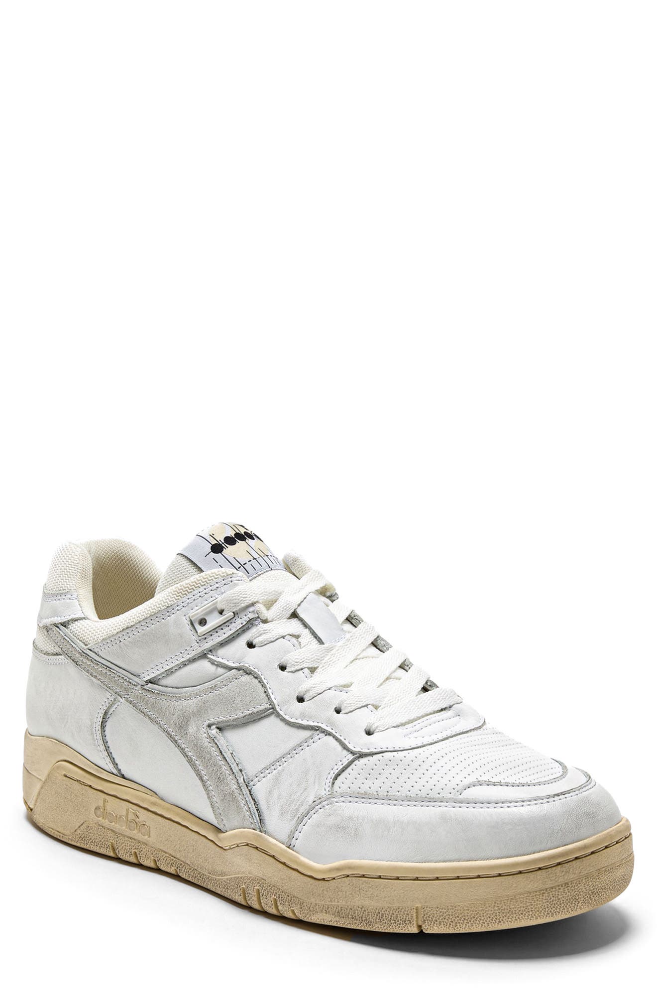 Diadora B. 560 Used Sneaker, Main, color, White