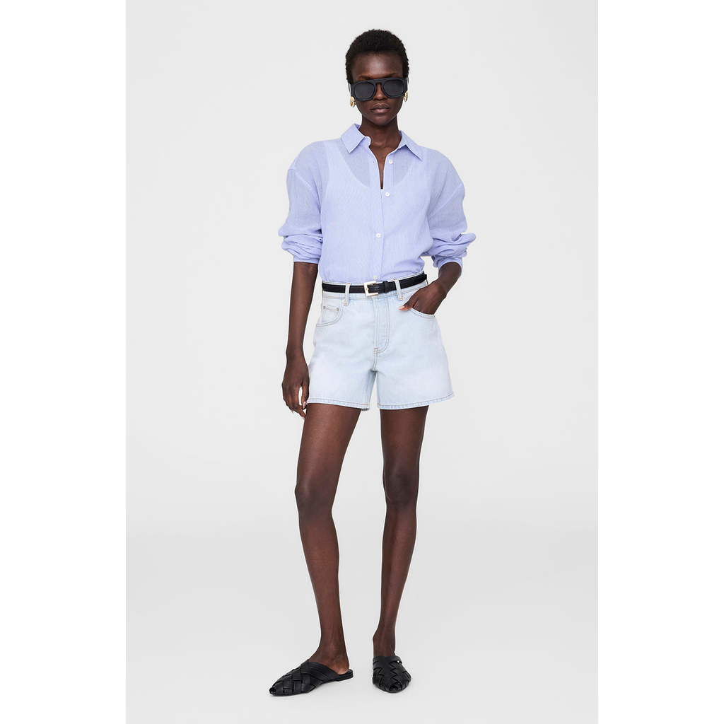 Anine Bing Plaza Shirt In Multi