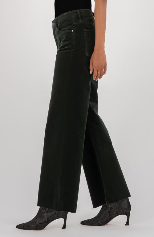 Kut From The Kloth Meg Fab Ab High Waist Wide Leg Jeans In Black
