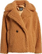 UGG® Gertrude Teddy Faux Shearling Coat