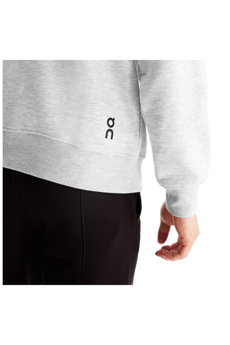 Club Oversize Organic Cotton Blend Hoodie, Alternate, color, CRATER