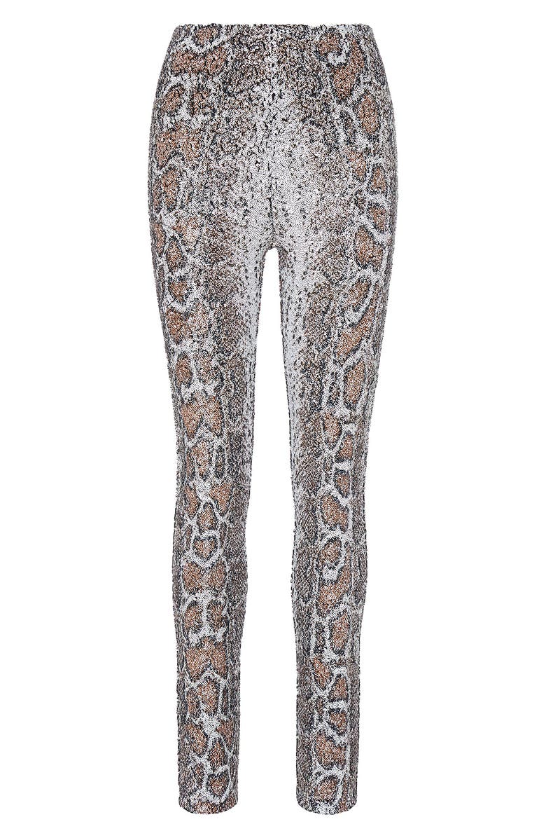 Commando Sequin Animal Leggings, Alternate, color,