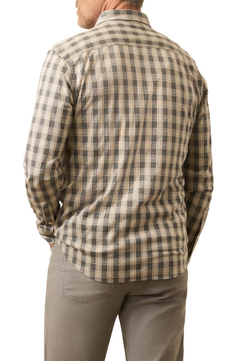 Coastline Knit Button-Down Shirt, Alternate, color, VALLEY GROUNDS PLAID