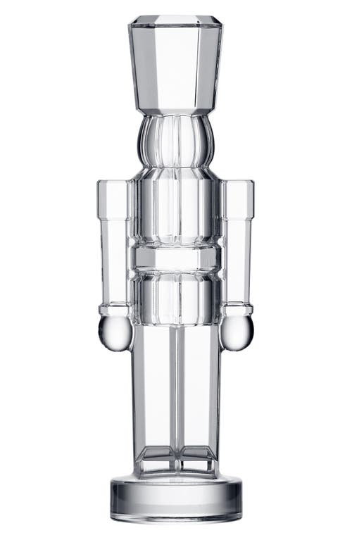 Waterford Standing Nutcracker Figurine In Transparent