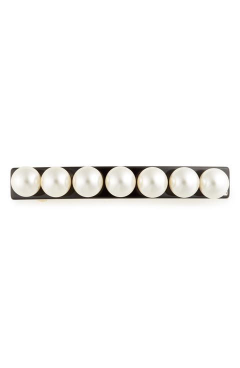 Imitation Pearl Barrette
