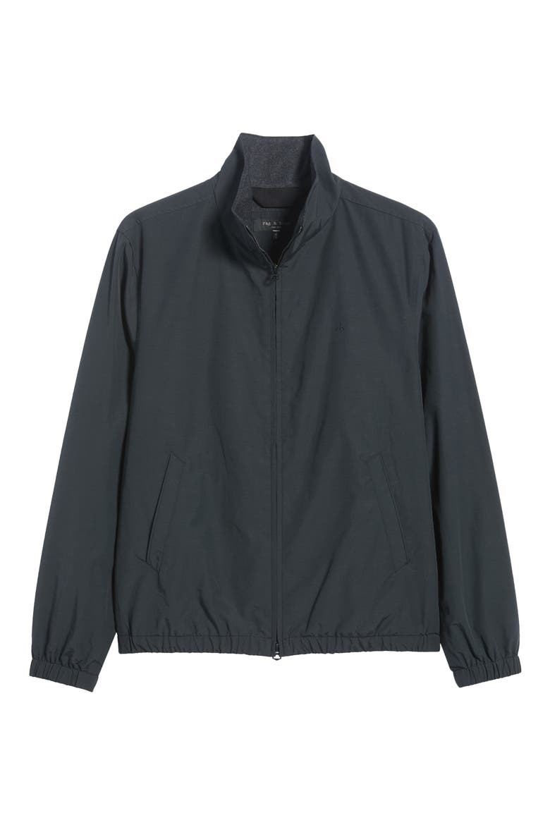 Harrington Nylon Sport Jacket, Main, color, BLACK