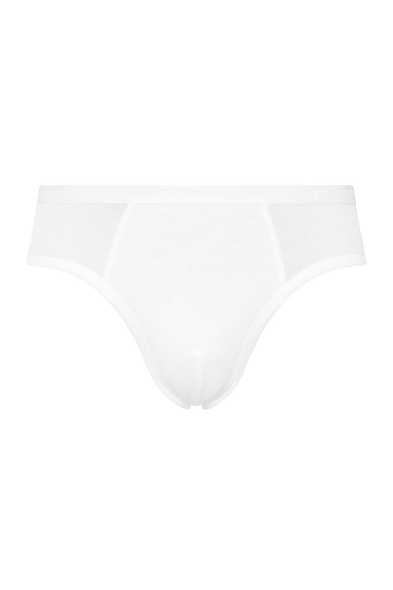 Cotton Pure Cotton High Leg Brief, Main, color, White