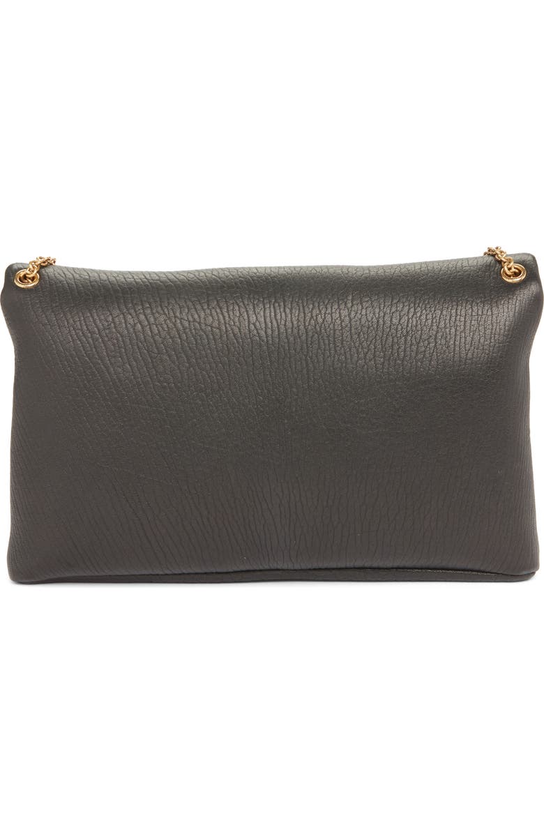 Saint Laurent CASSANDRE CHAIN POUCH, Alternate, color, Noir