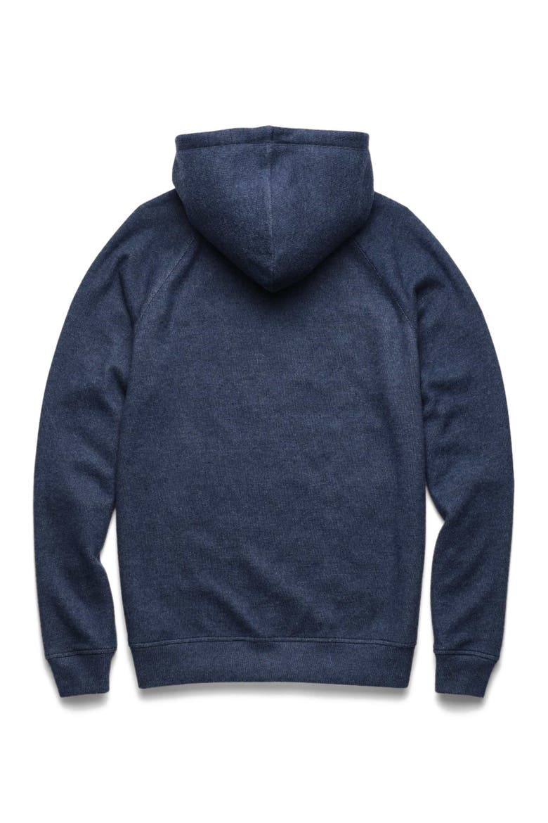Danny Full-Zip Cashmist Fleece Hoodie, Alternate, color, Navy Heather