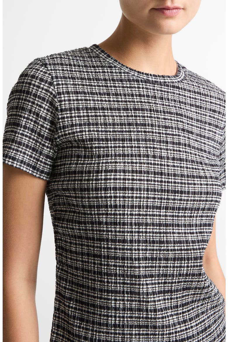 Short Sleeve Crewneck Top, Alternate, color, ECLIPSE COMBO