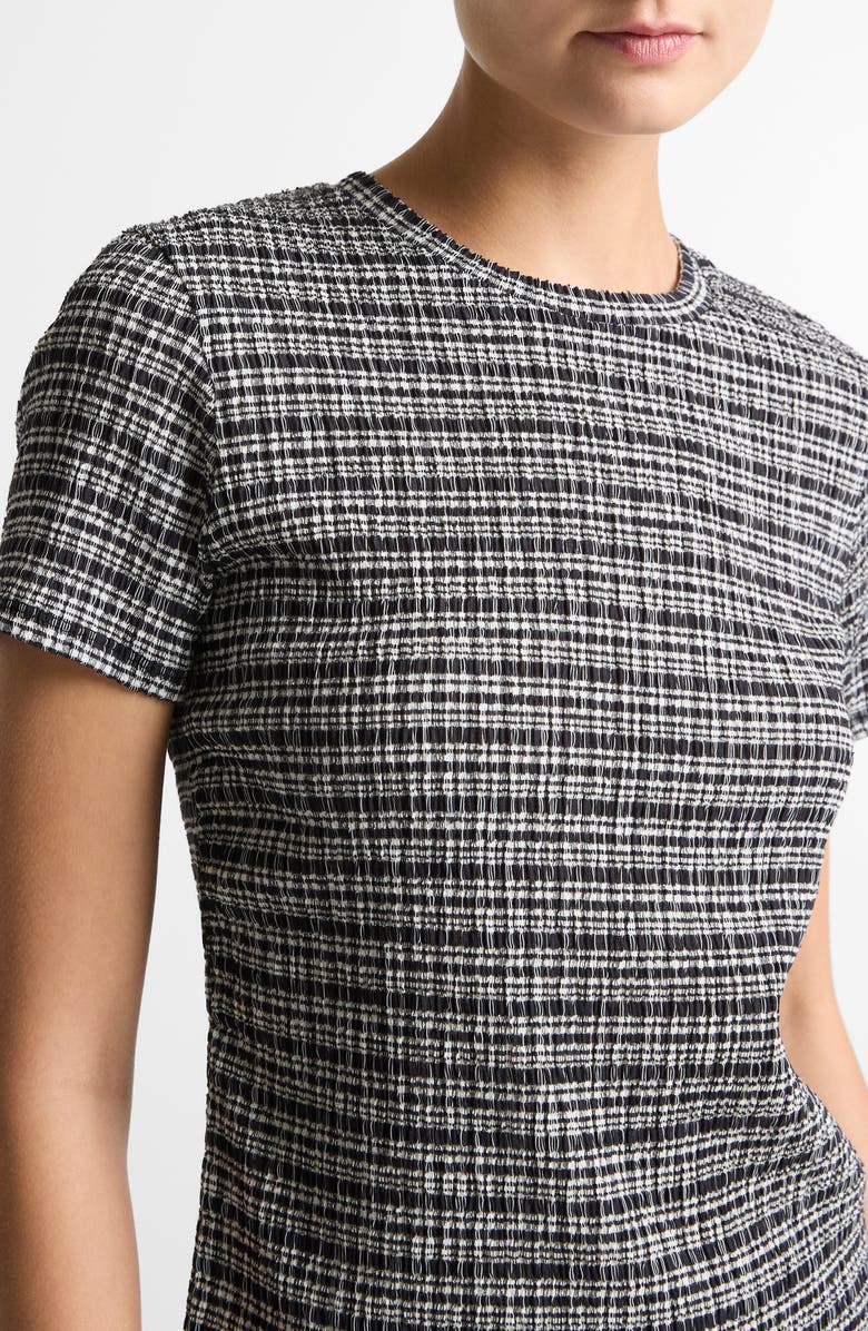 Vince Short Sleeve Crewneck Top, Alternate, color, Eclipse Combo