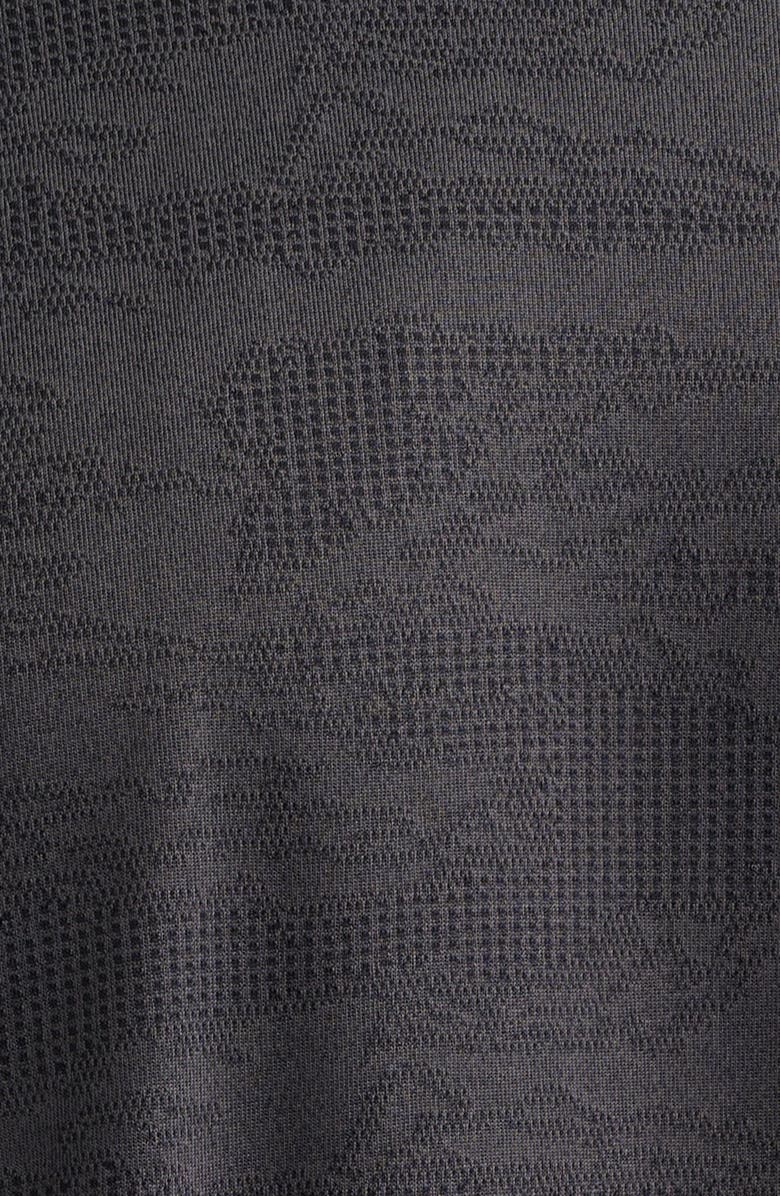 Brixton Journey Mesh Knit T-Shirt, Alternate, color, Black Tiger Camo