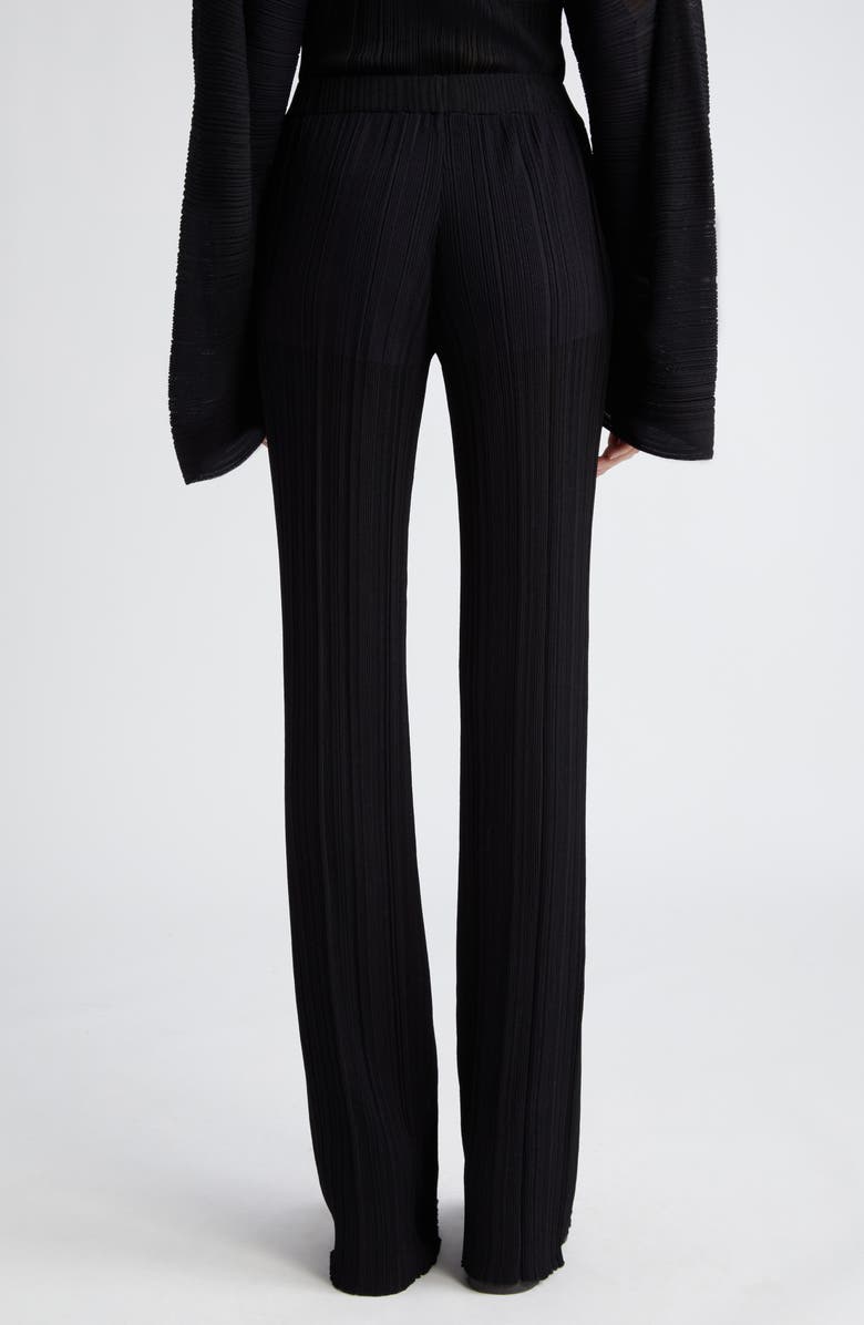 Stella McCartney Plissé Knit Pants, Alternate, color,