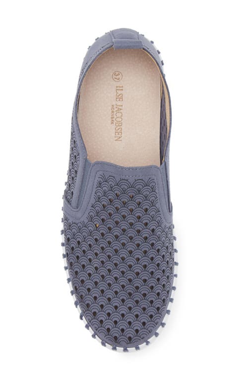 Ilse Jacobsen Tulip Slip-on Sneaker In Grey Blue