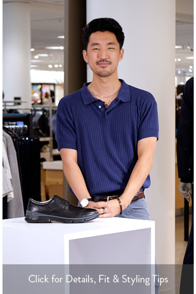Tanner Wingtip Waterproof Derby video