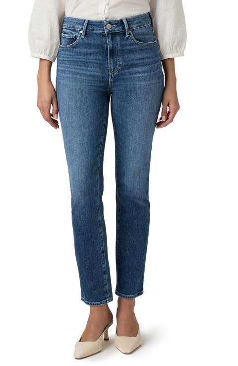 Gemma High Waist Cigarette Jeans (Novelist)