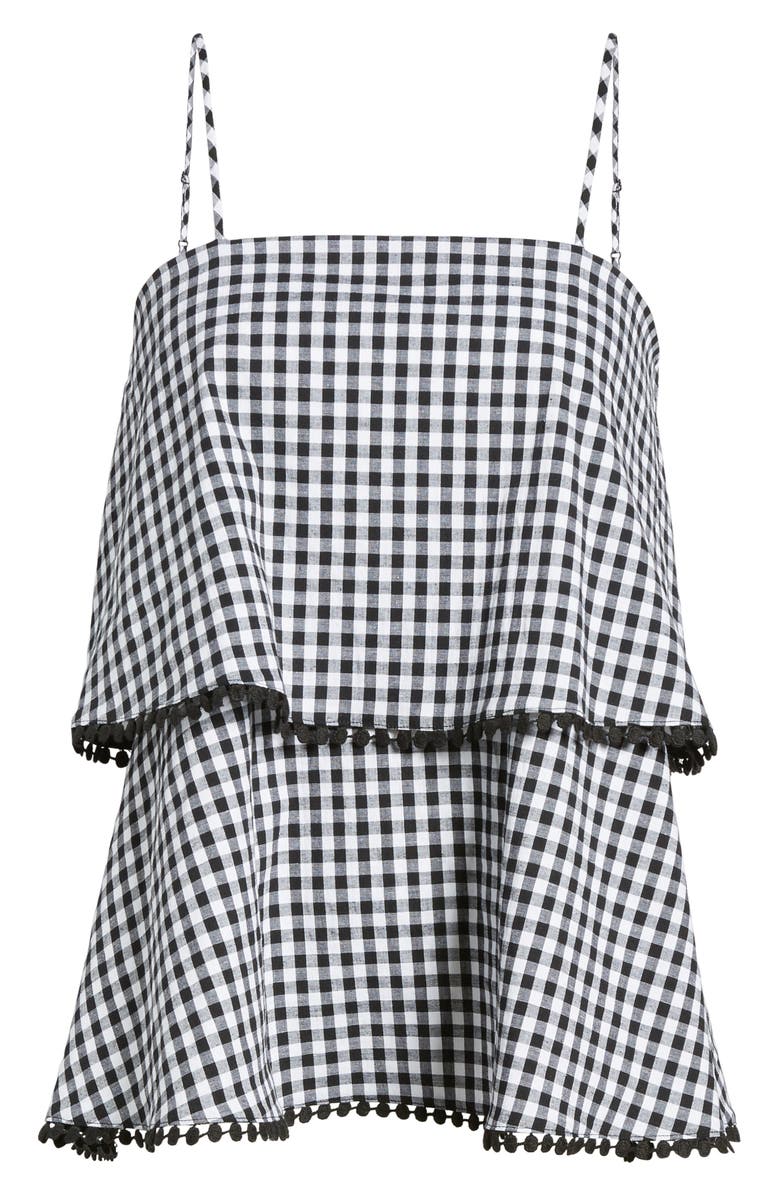 Pleione Tiered Babydoll Tank, Alternate, color,