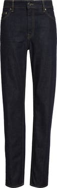 TOTEME Low Rise Organic Cotton Tapered Straight Leg Jeans