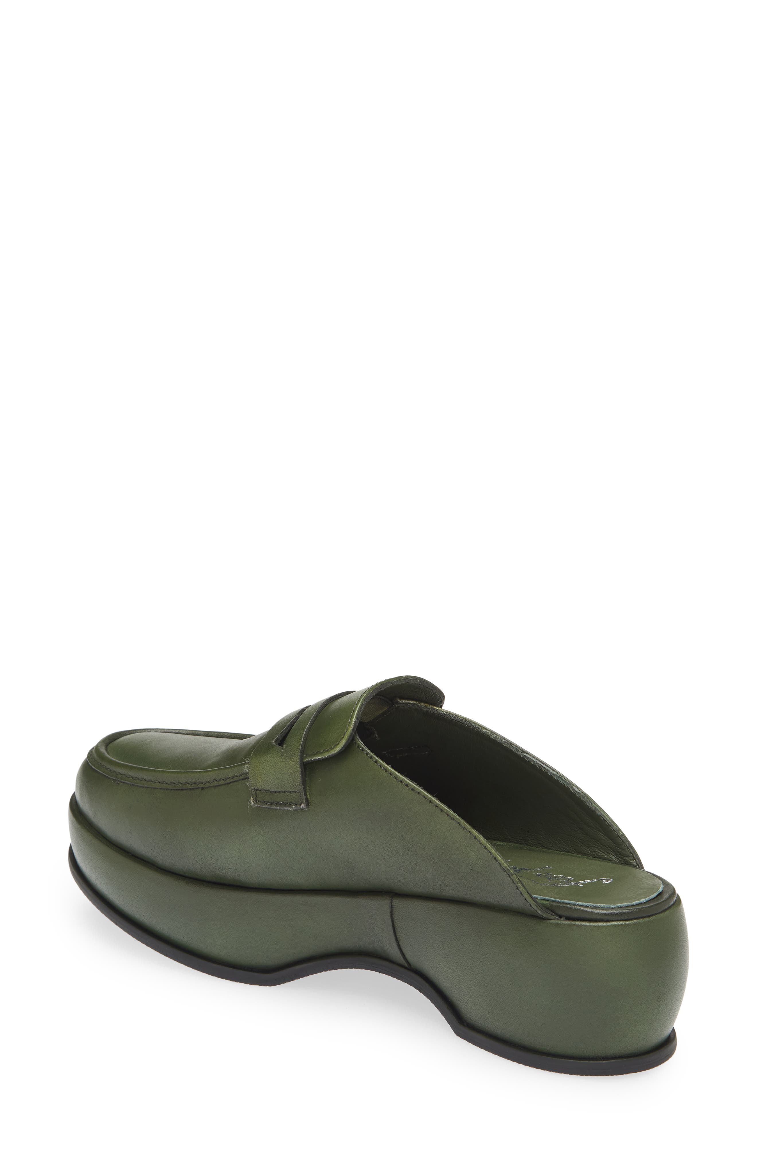Winston Platform Loafer Mule, Alternate, color, SEA GARDEN