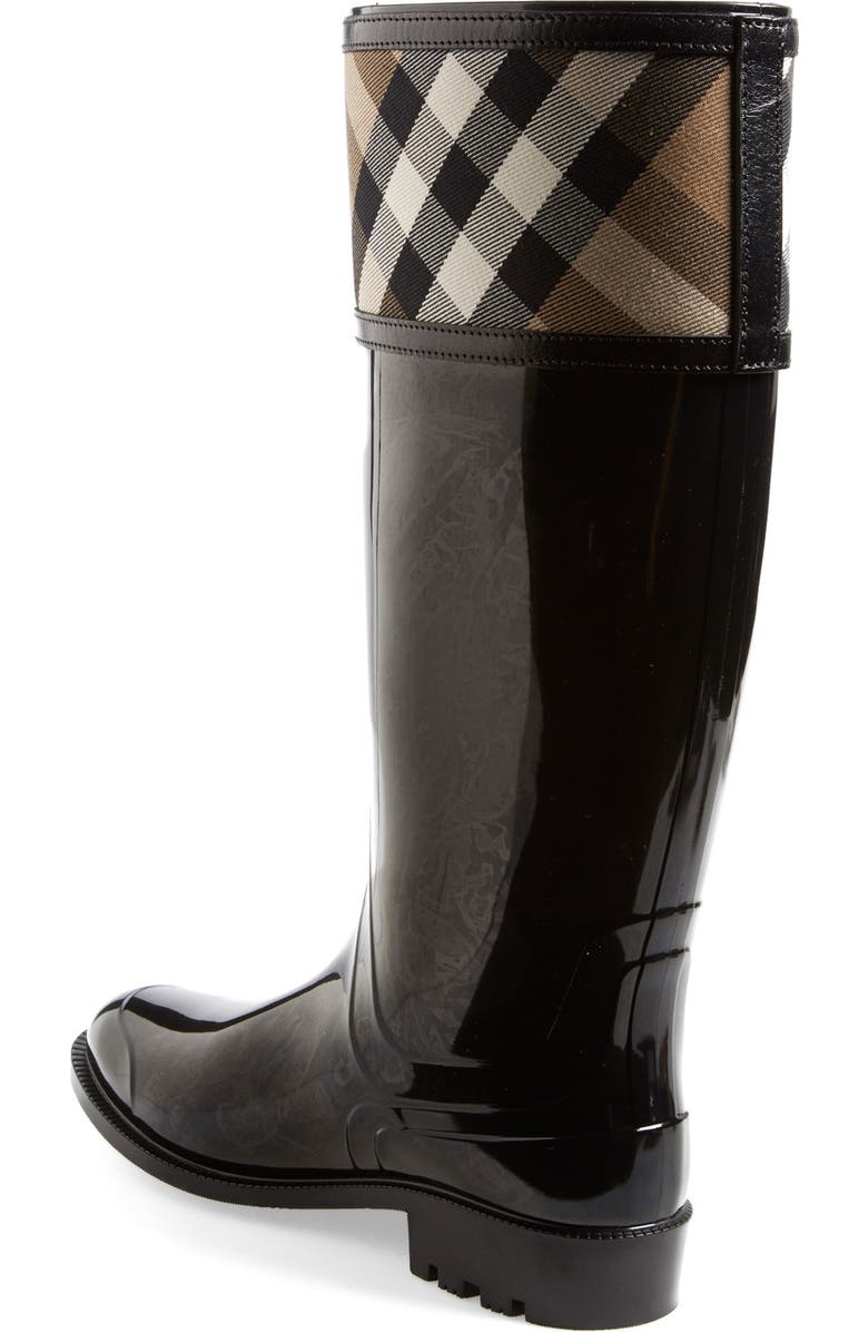 Burberry Crosshill Rain Boot, Alternate, color,